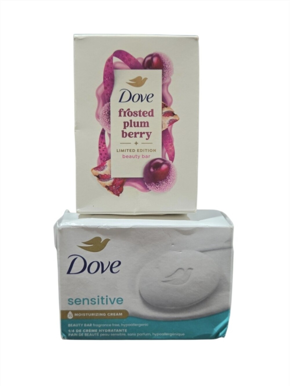 🚨5/$25 Dove Frosted Plum Berry Lmtd Edition Holiday Treats Bar & Sensitive